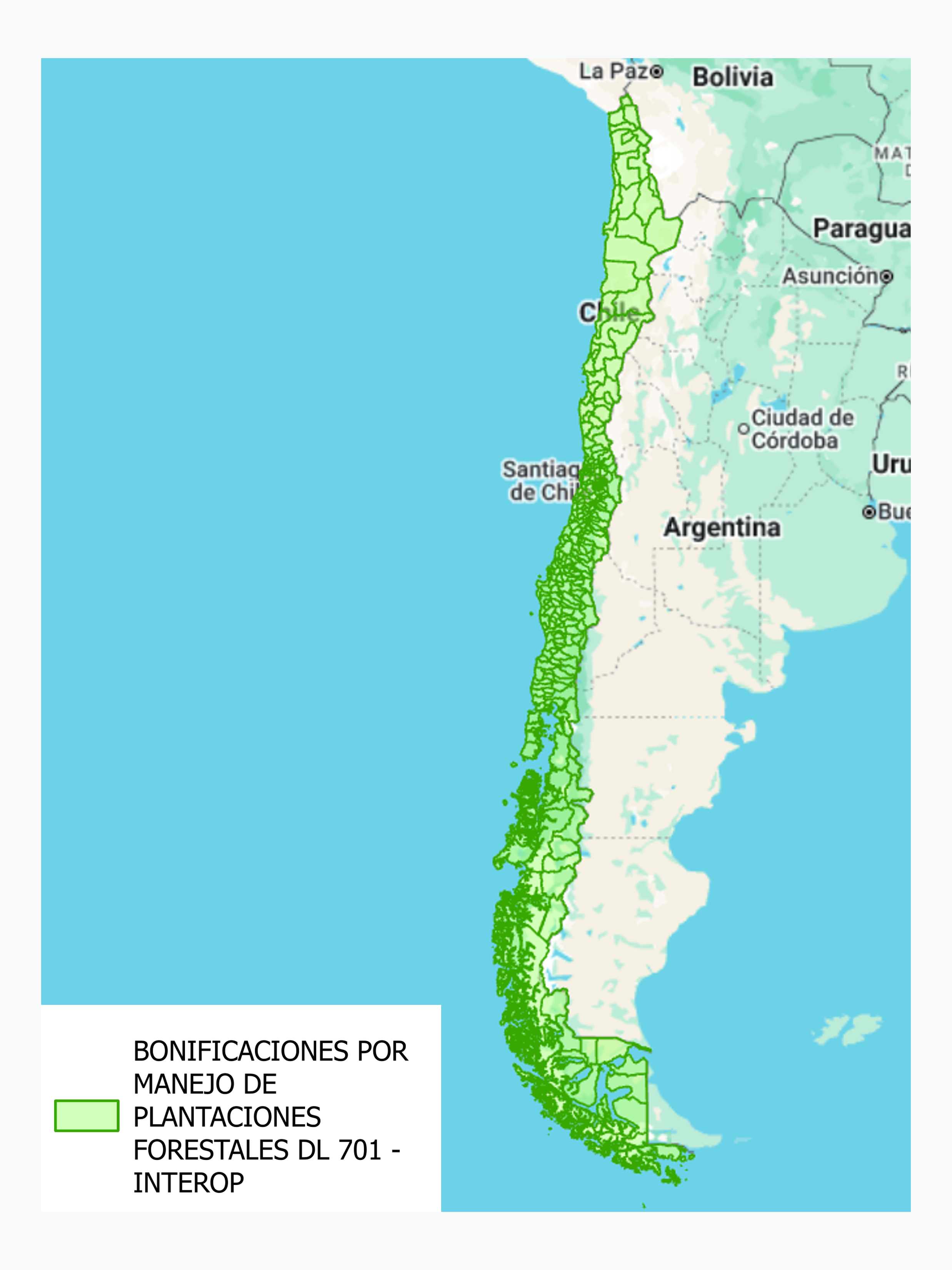 Bonificaciones por Manejo de Plantaciones Forestales según Decreto Ley 701
